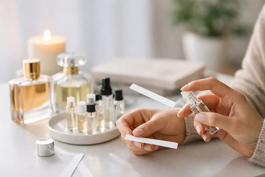 Parfum Proben für zuhause richtig testen