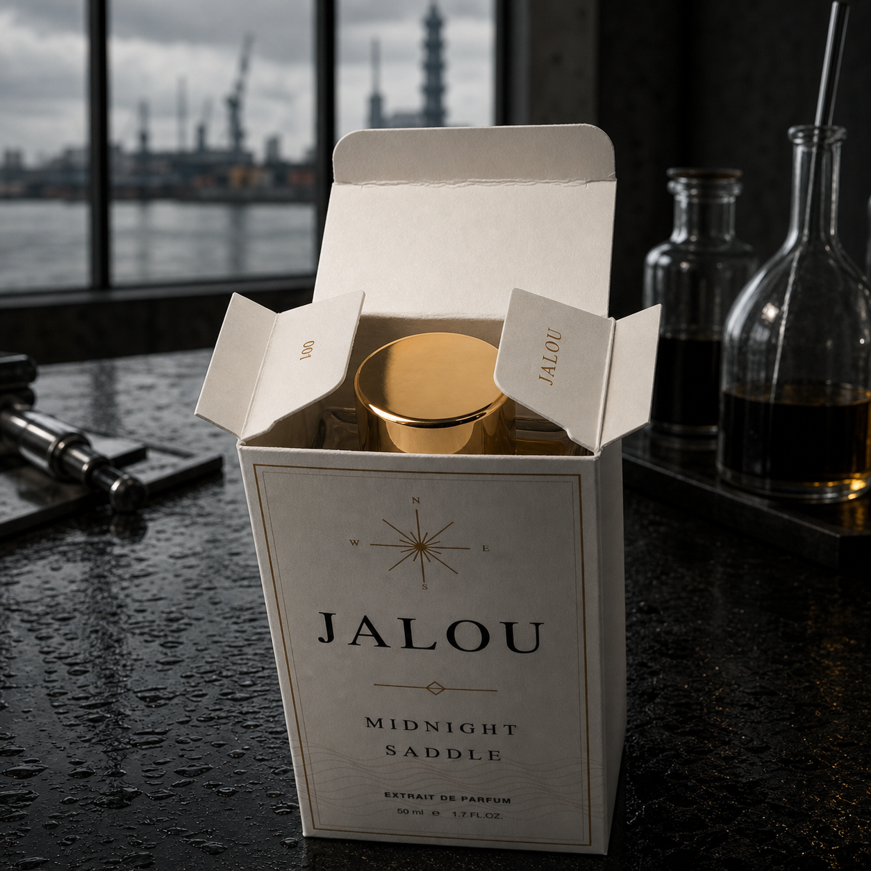 JALOU MIDNIGHT SADDLE – Extrait de Parfum | Leder · Oud · Amber